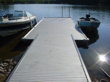 Muelle de Rejilla Pultruida de Plástico Reforzado con Fibra de Vidrio, F R P, P R F V, G R P